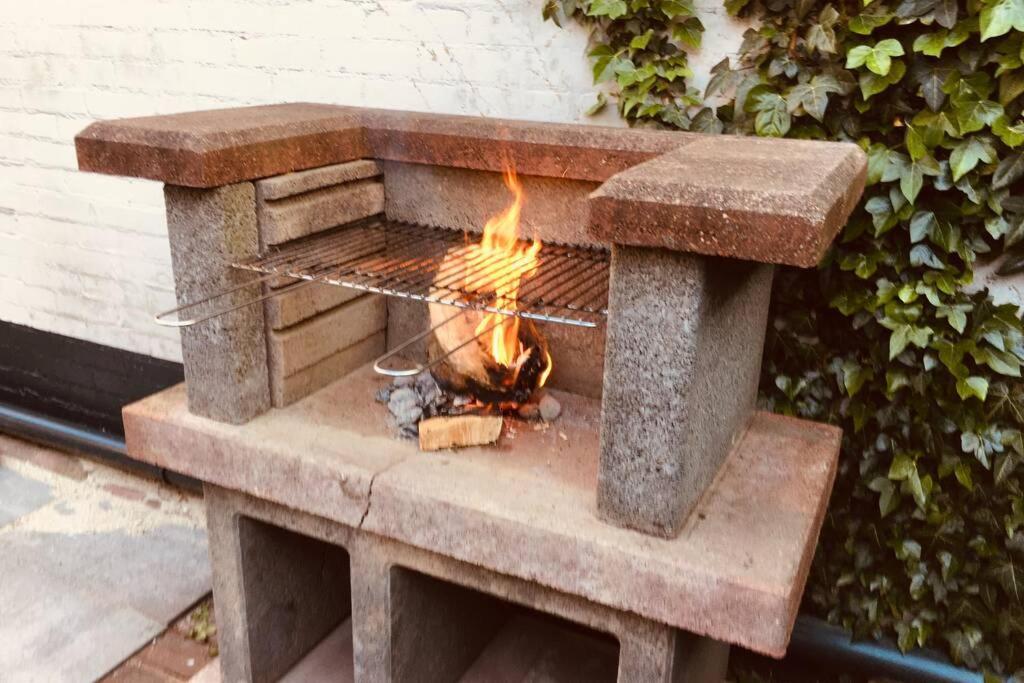 Luxe Vakantiehuis Met Sauna De Barn Bergen Exterior foto