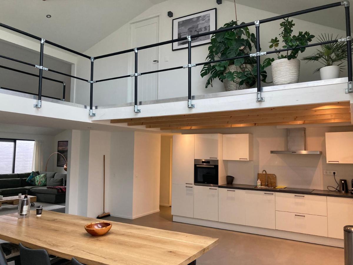 Luxe Vakantiehuis Met Sauna De Barn Bergen Exterior foto