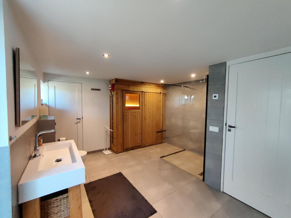 Luxe Vakantiehuis Met Sauna De Barn Bergen Exterior foto